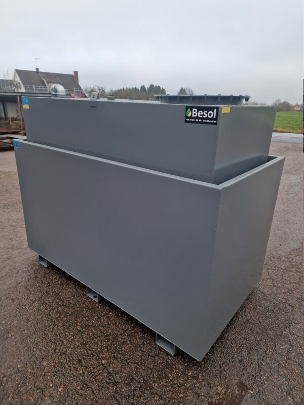 Eldningsoljetank rektangulär 3000 – 10000 L - Bild 3