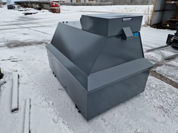Spilloljetank sexkantig  - med balja  2300 – 5000 L
